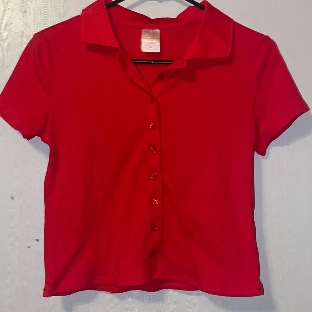 No boundaries, button down shirt